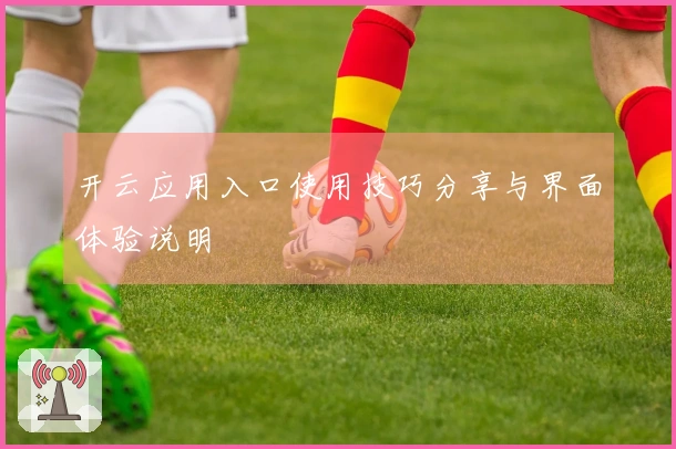 开云应用入口使用技巧分享与界面体验说明