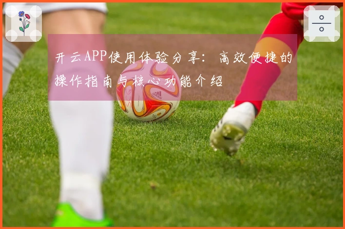 开云APP使用体验分享：高效便捷的操作指南与核心功能介绍